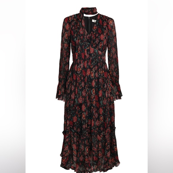 DVF DIANE VON FURSTENBERG
Floral Print Shazia Midi Dress - Picture 5 of 8